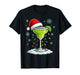 Fun Christmas Lights Wrapped On Spicy Lime Margarita Lover T-Shirt