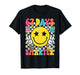 67th Day of School 67 Days Smarter Teacher Student Groovy T-Shirt