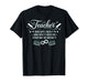 Some Days I Rock It Some Days It Rocks Me Sarcastic Teacher T-Shirt