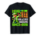 Level 10 Unlocked Awesome Since 2016 10th Birthday Gamer T-Shirt