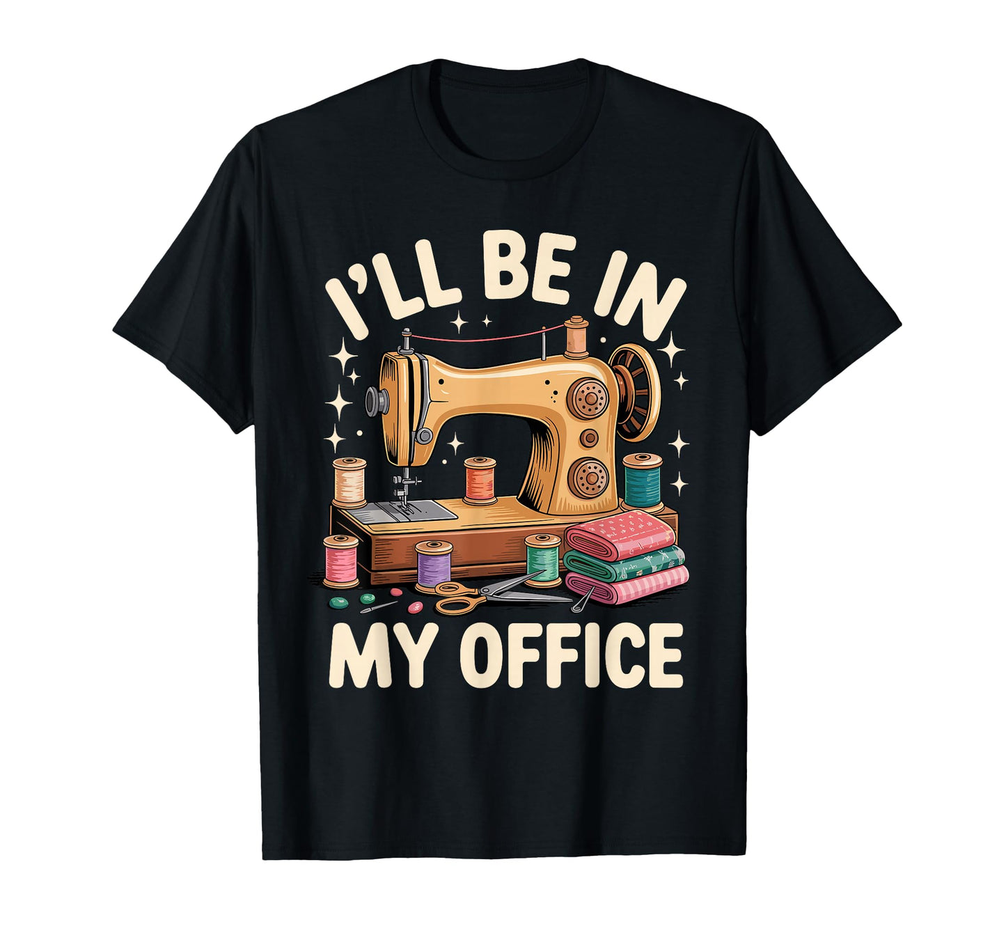 Funny Quilting Art for Men Women Cat Quilt Sewing Quilter T-Shirt