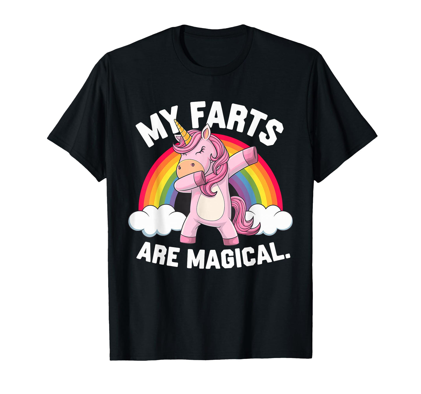 My Farts are Magical Dabbing Unicorn T-Shirt