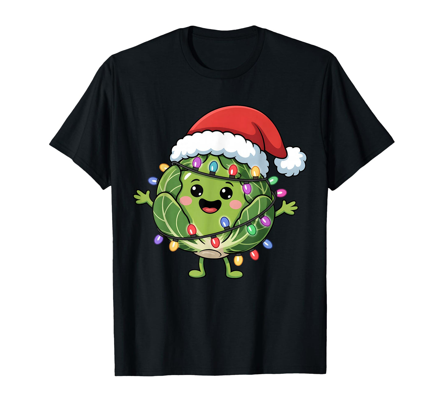 Brussels Sprouts Christmas Sprout Lover Kids Toddler Youth T-Shirt