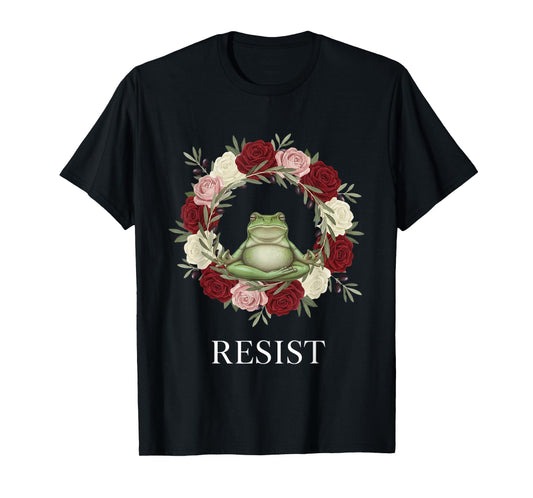 Portland Resist Frog Protest No Kings Day T-Shirt