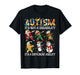 Autism Different Ability Christmas Santa and Elf Dabbing T-Shirt