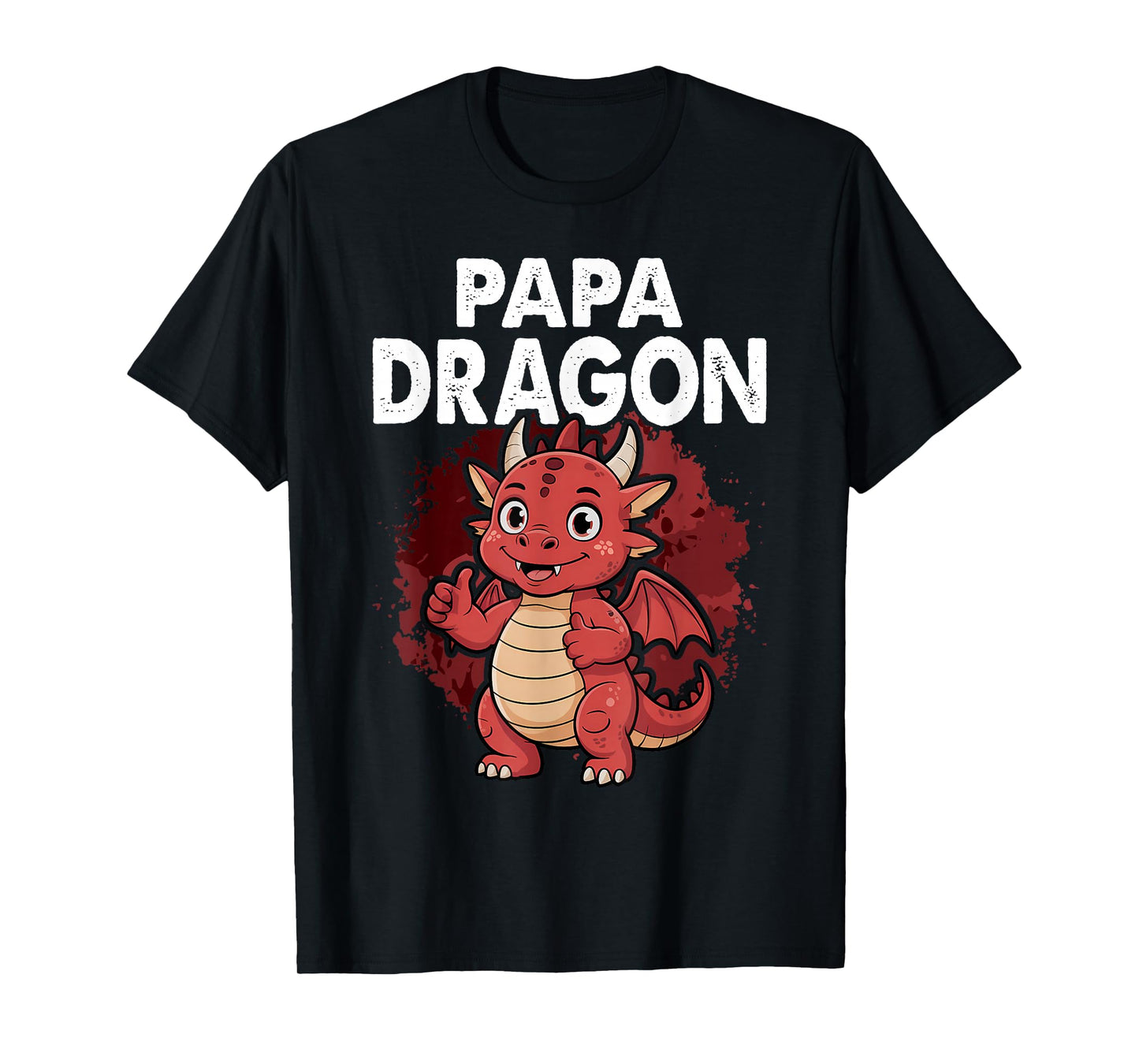 Papa Dragon Matching Family Dad Father T-Shirt