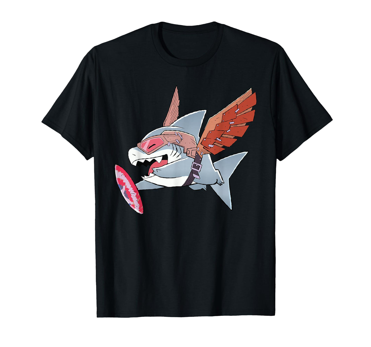 Marvel Jeff The Land Shark in Captain America Costume T-Shirt
