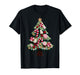 Crochet Candy Christmas Tree Funny Holiday Ugly Sweater Tee T-Shirt