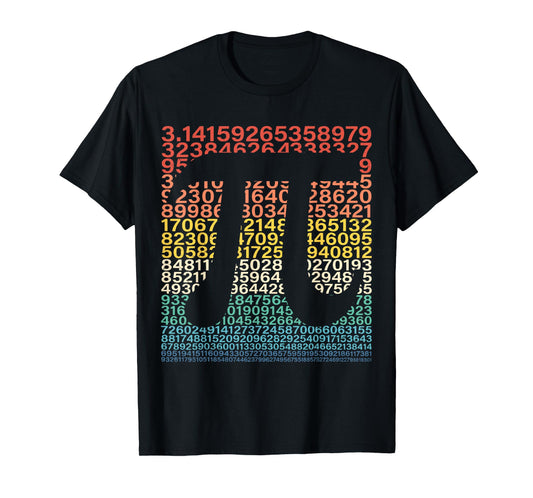 3.14 Pi Number Symbol for Kids Boys Teacher Men Women Pi Day T-Shirt