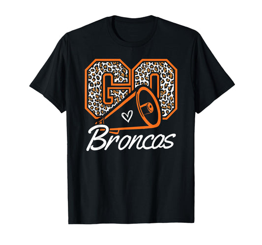 Broncos School Spirit Fan Team for Men Women Girls Kids T-Shirt