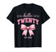Hello Twenty Est 2006 Cute Coquette Bow 20th Birthday Girls T-Shirt