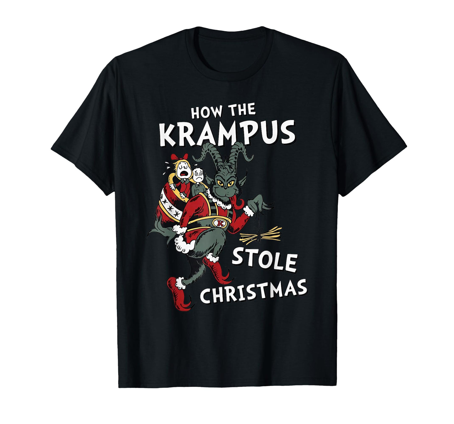 How The Krampus Stole Christmas T-Shirt