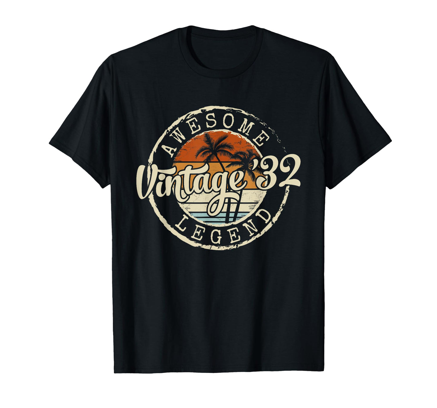 Vintage 1932 94yr 94th Birthday Gifts for Men 94 Years Old T-Shirt
