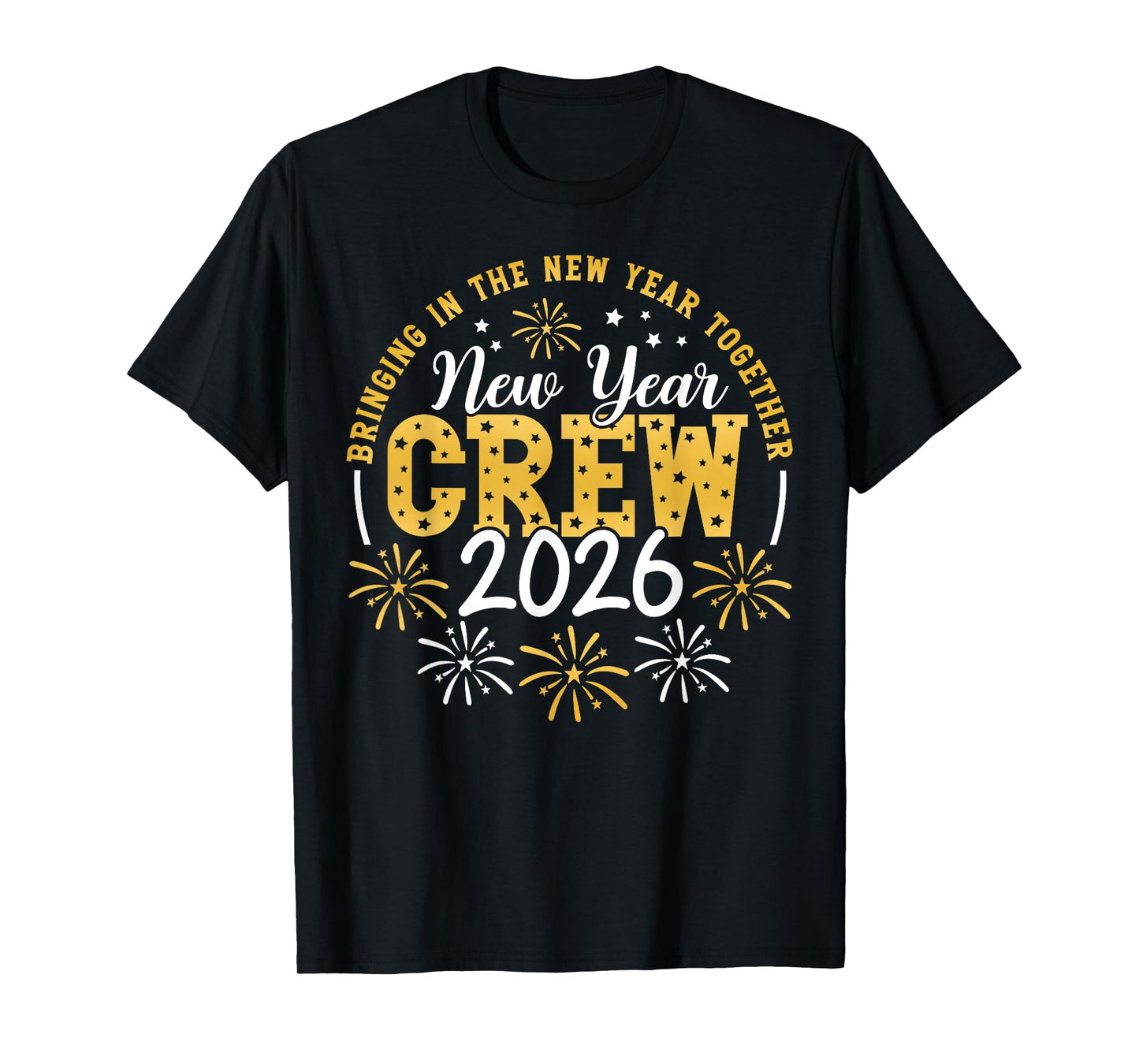New Year Crew 2026 New Year's Eve Party Countdown Family T-Shirt