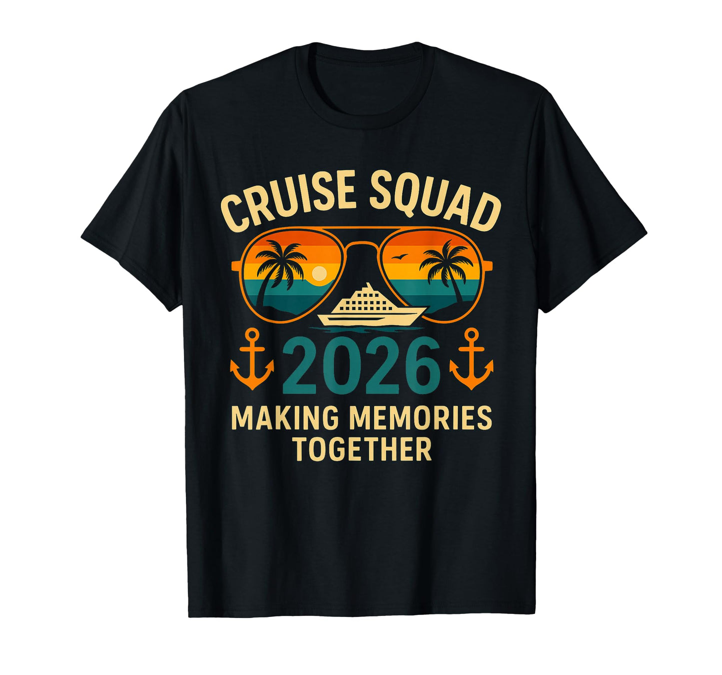 Cruise Squad 2026 Family Vacation Matching Group Summer T-Shirt