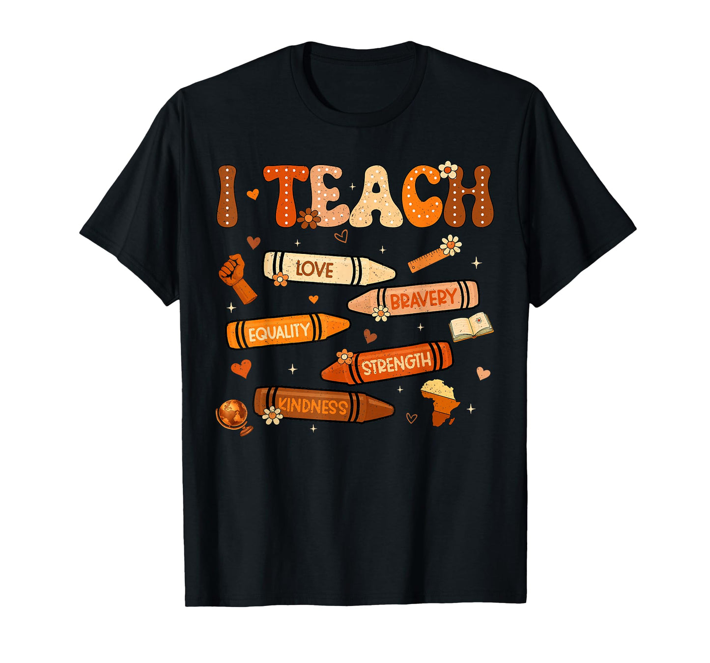 Celebrate Black History Month I Teach Black History Teacher T-Shirt