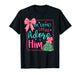 Christmas Xmas Tree Preppy Oh Come Let Us Adore Him Jesus T-Shirt
