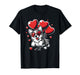 Funny Cute Dog Valentines Day Heart Balloons Corgi Dog Lover T-Shirt