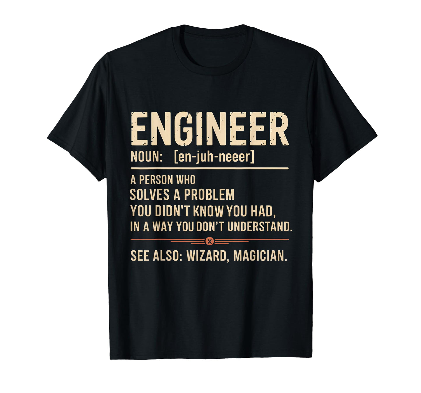 Exclusive Engineer Definition Engineering Design Tech Lovers T-Shirt