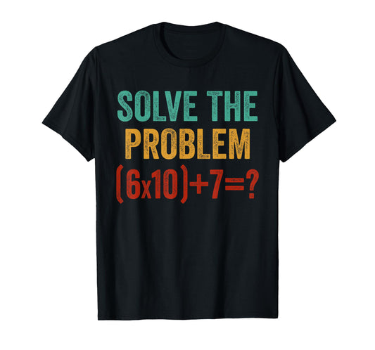 Funny 67 Meme Six Seven 6 7 Math Teacher Men Women T-Shirt