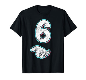 Number 6 Matching 67 Meme Halloween Costume Men Women Kids T-Shirt