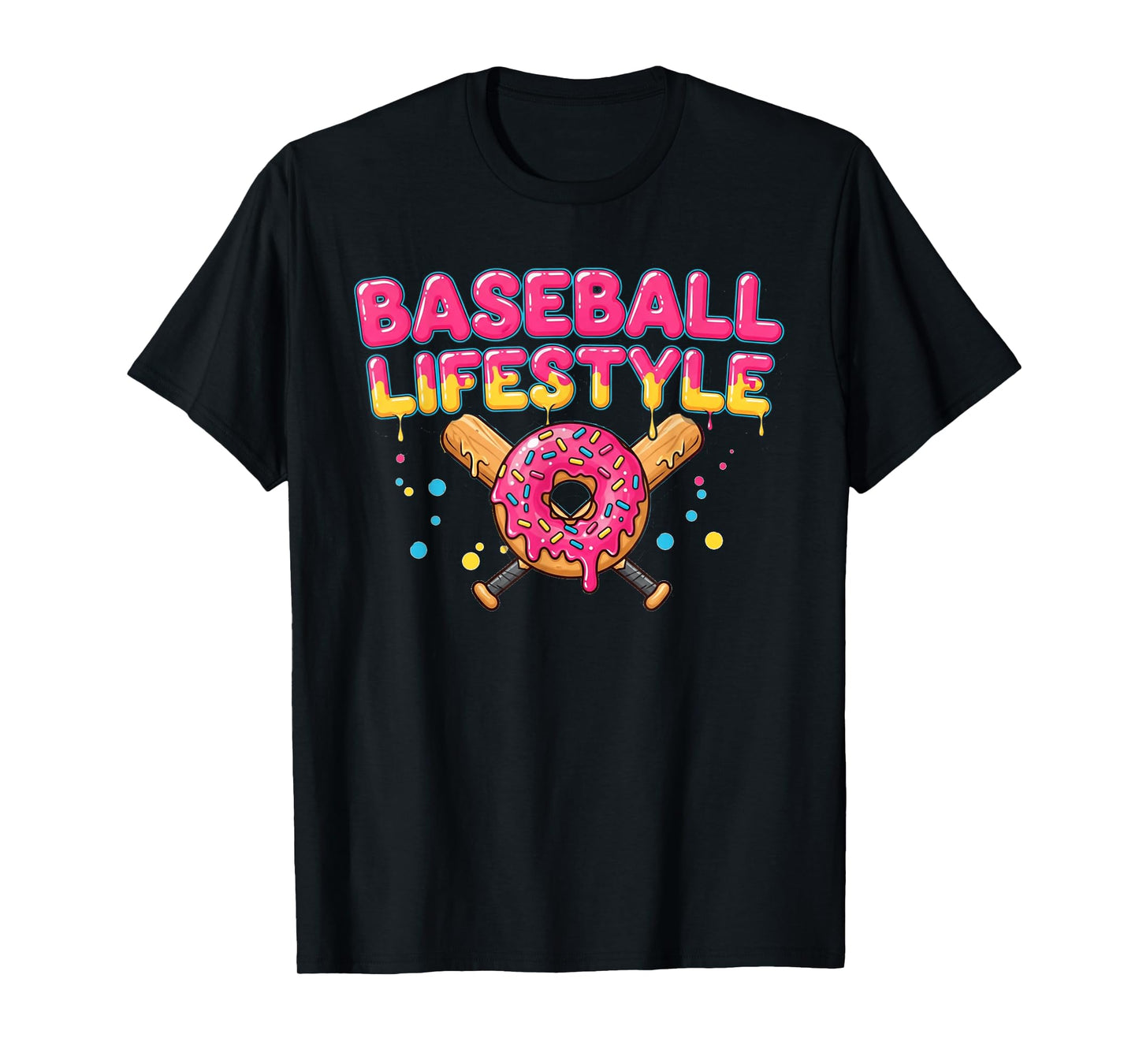 Baseball Lifestyle 101 Apparel Youth Drip Baseball Gifts T-Shirt