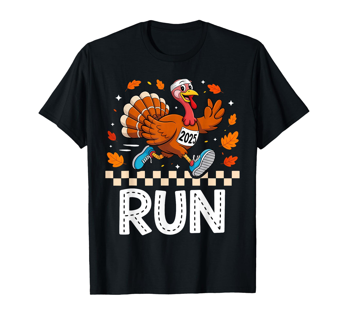 Turkey Run Costume Thanksgiving Running Turkey Trot T-Shirt