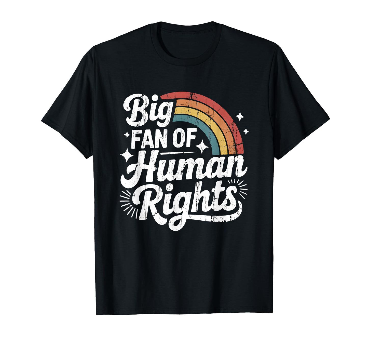 Big Fan of Human Rights, Social Justice, Equality LGBT Gay T-Shirt