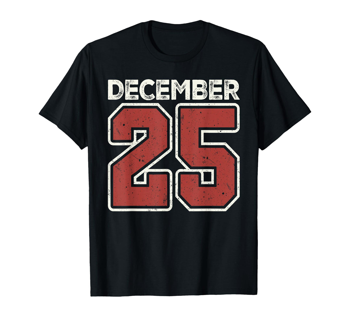 Retro Christmas December 25 Xmas Matching for Men Women Kids T-Shirt