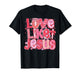 Valentine Love Like Jesus Coquette Bow Christian Women Girls T-Shirt