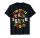 Christmas Squad Santa Dabbing Elf Family Matching Pajamas T-Shirt