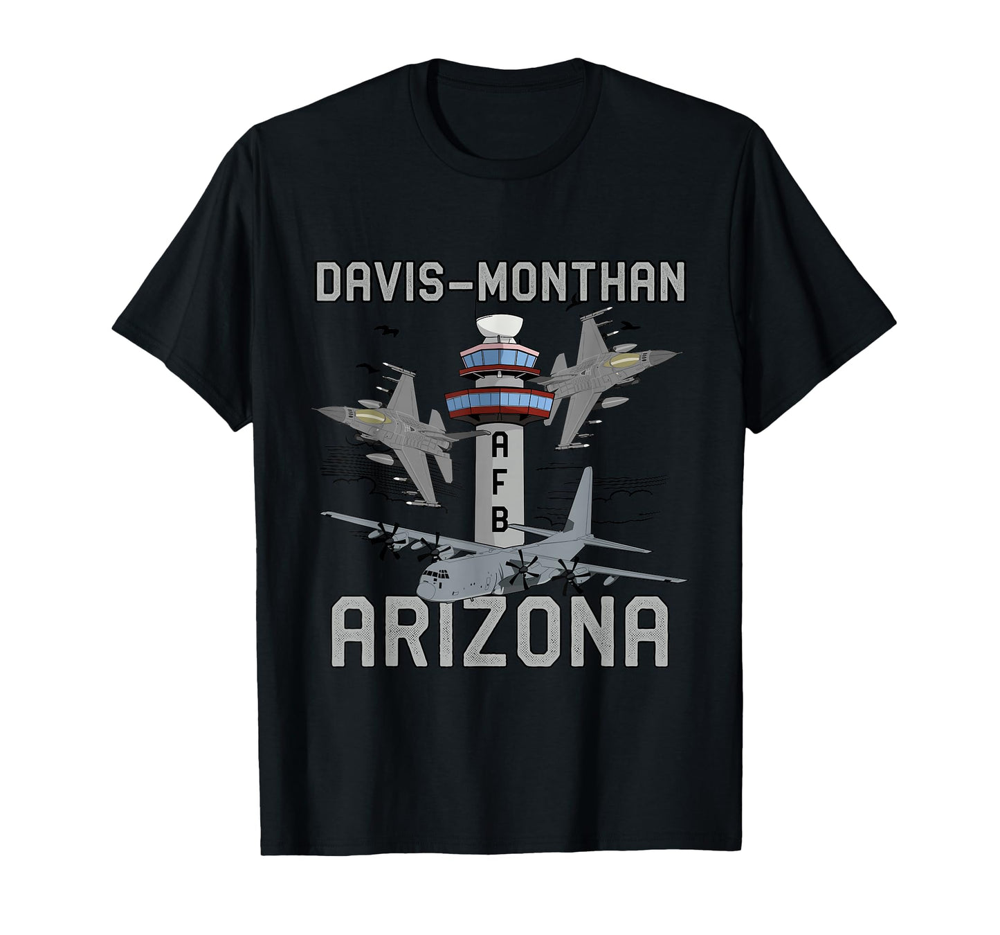 Davis Monthan AFB Arizona Air Force Base Veteran Vintage T-Shirt