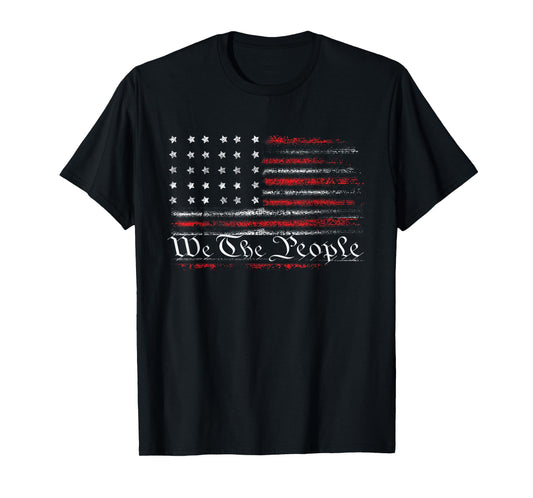 America Flag 4th July Gift Lover T-Shirt