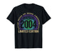 22 Year Old Gifts Vintage 2004 Limited Edition 22nd Birthday T-Shirt