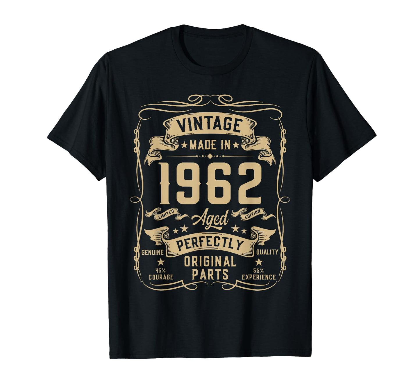 Vintage 1962 64yr 64th Birthday Gifts for Men 64 Years Old T-Shirt