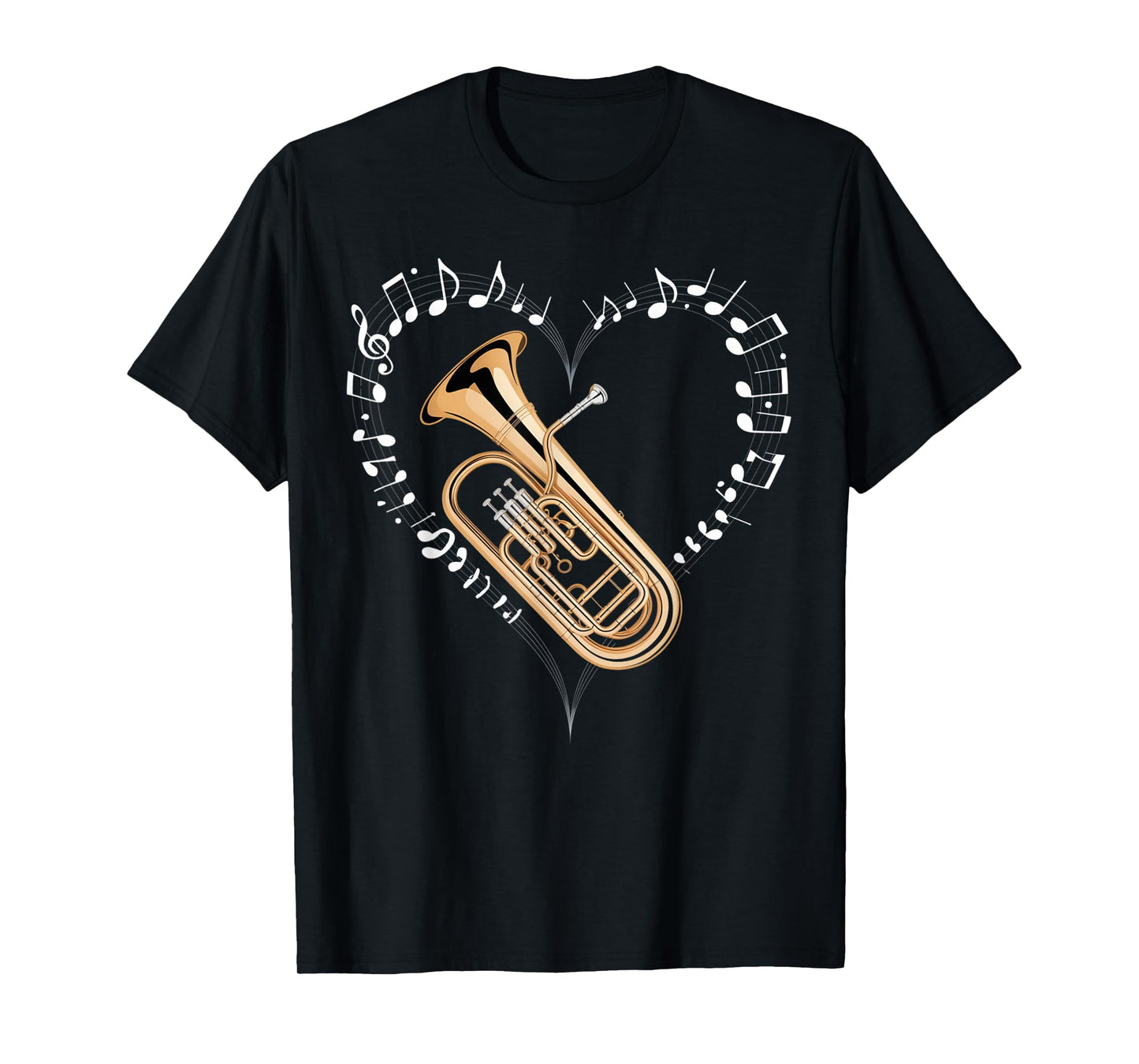 Euphoniumist Marching Band Baritone Music Euphonium T-Shirt