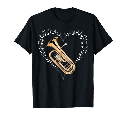 Euphoniumist Marching Band Baritone Music Euphonium T-Shirt