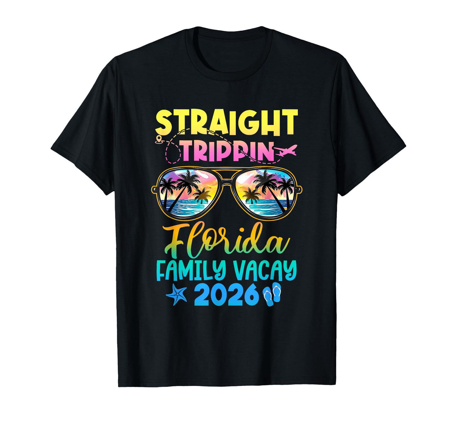 Family Vacation Florida 2026 Summer Holiday Matching T-Shirt