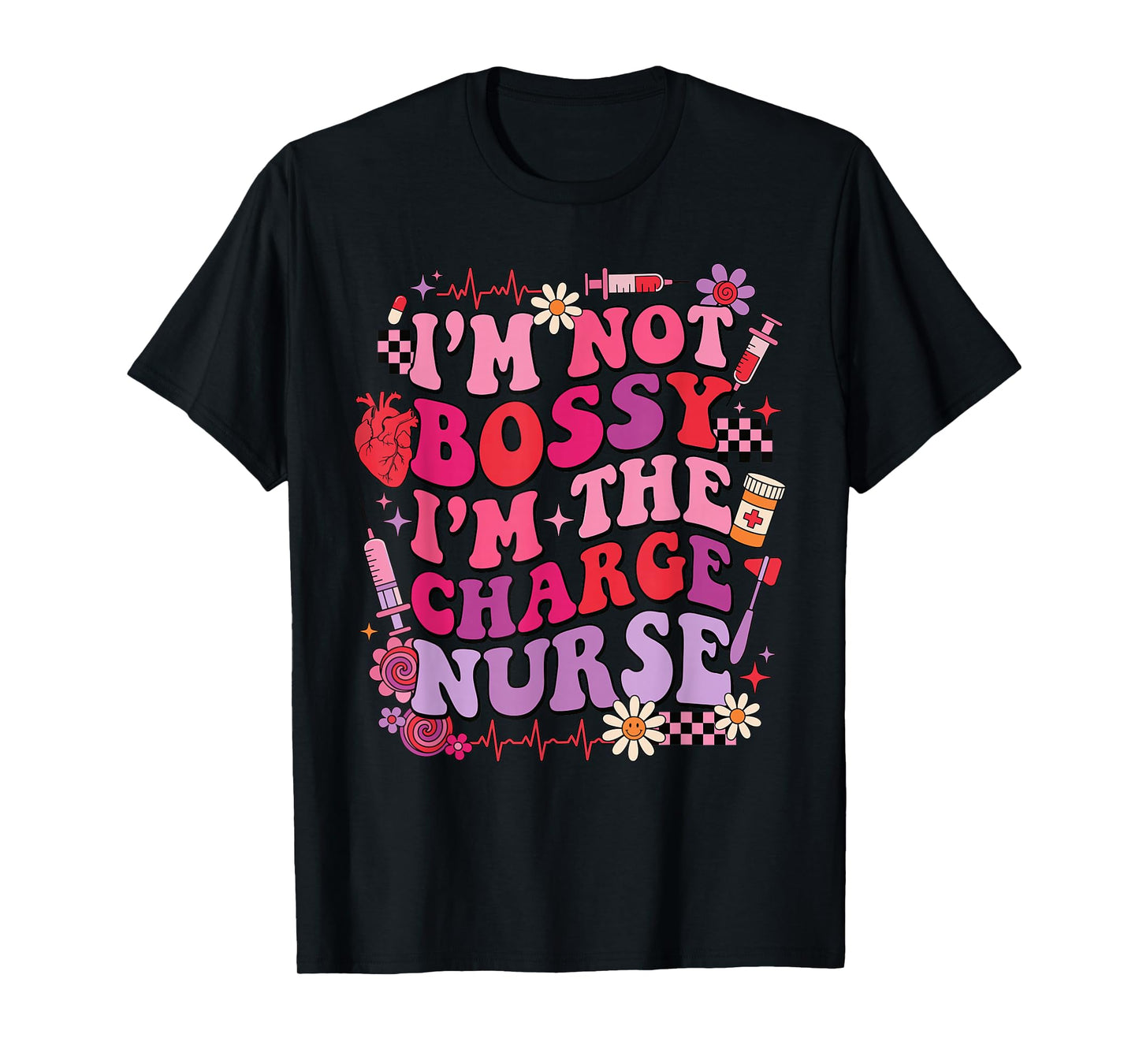 Nurse Retro Valentine Nursing T-Shirt