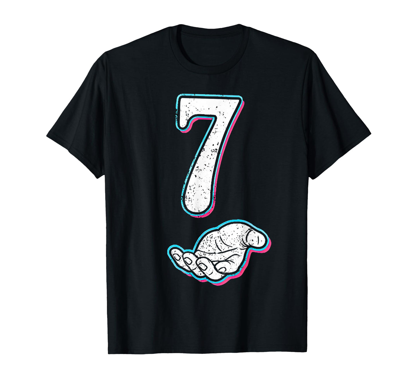 Number 7 Matching 67 Meme Halloween Costume Men Women Kids T-Shirt