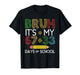 Bruh It's My 100 Days of School 67 100th Days Kid Students T-Shirt