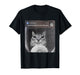 There is Motion at Your Front Door Funny Cat Motion Meme T-Shirt
