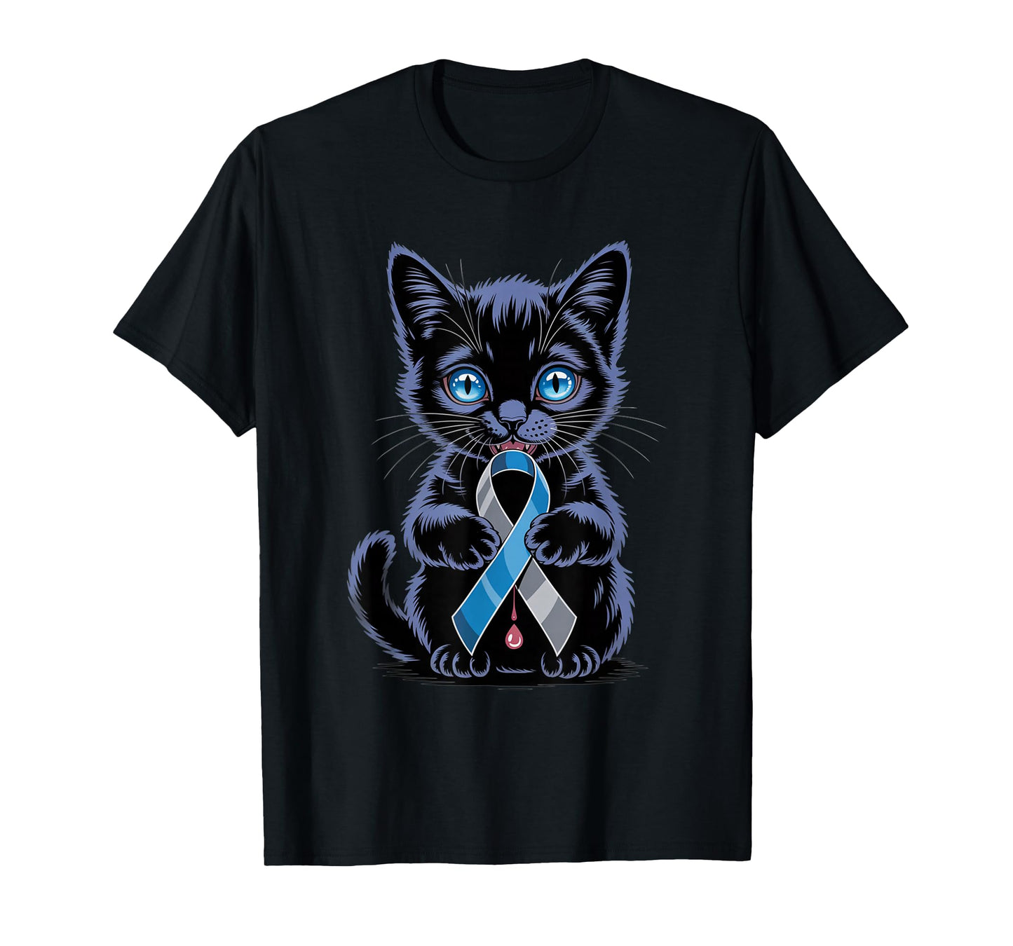 Cute Cat Diabetes Awareness T-Shirt