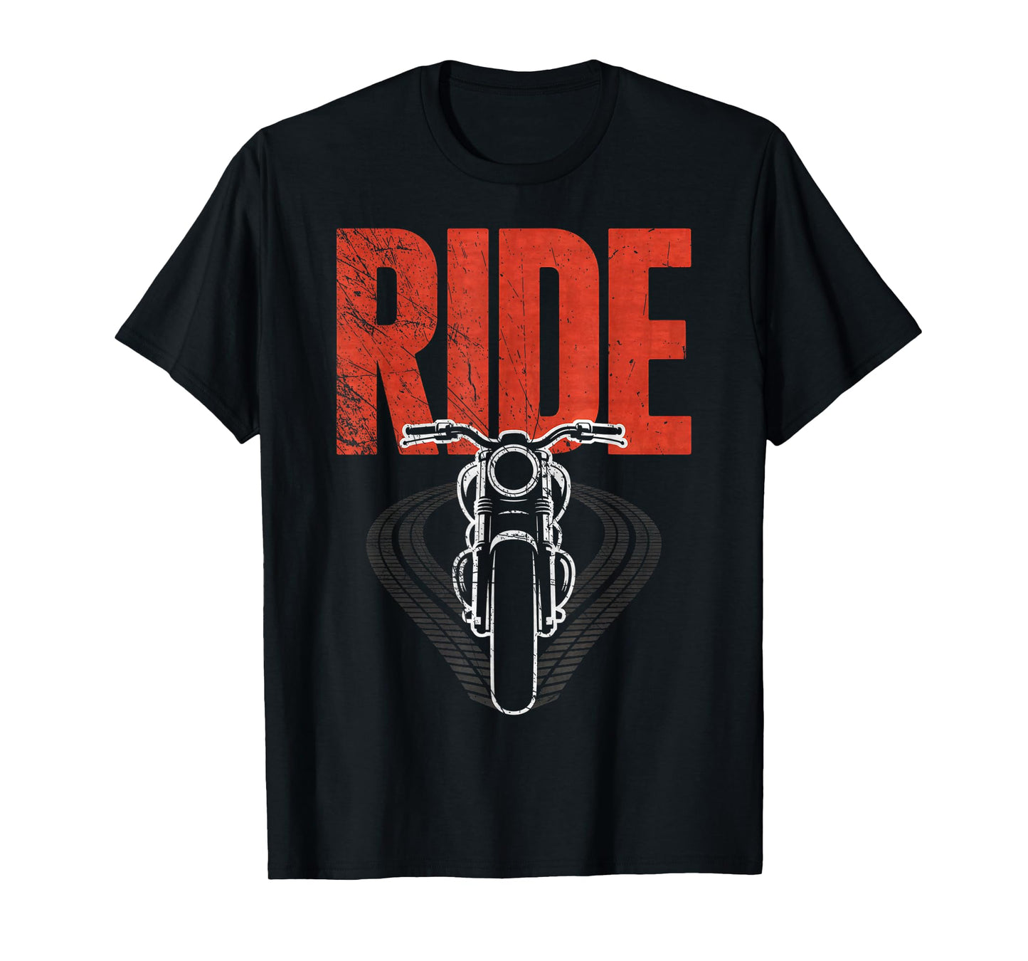 Vintage Ride Motorcycle Apparel - Motorcycling Lover T-Shirt