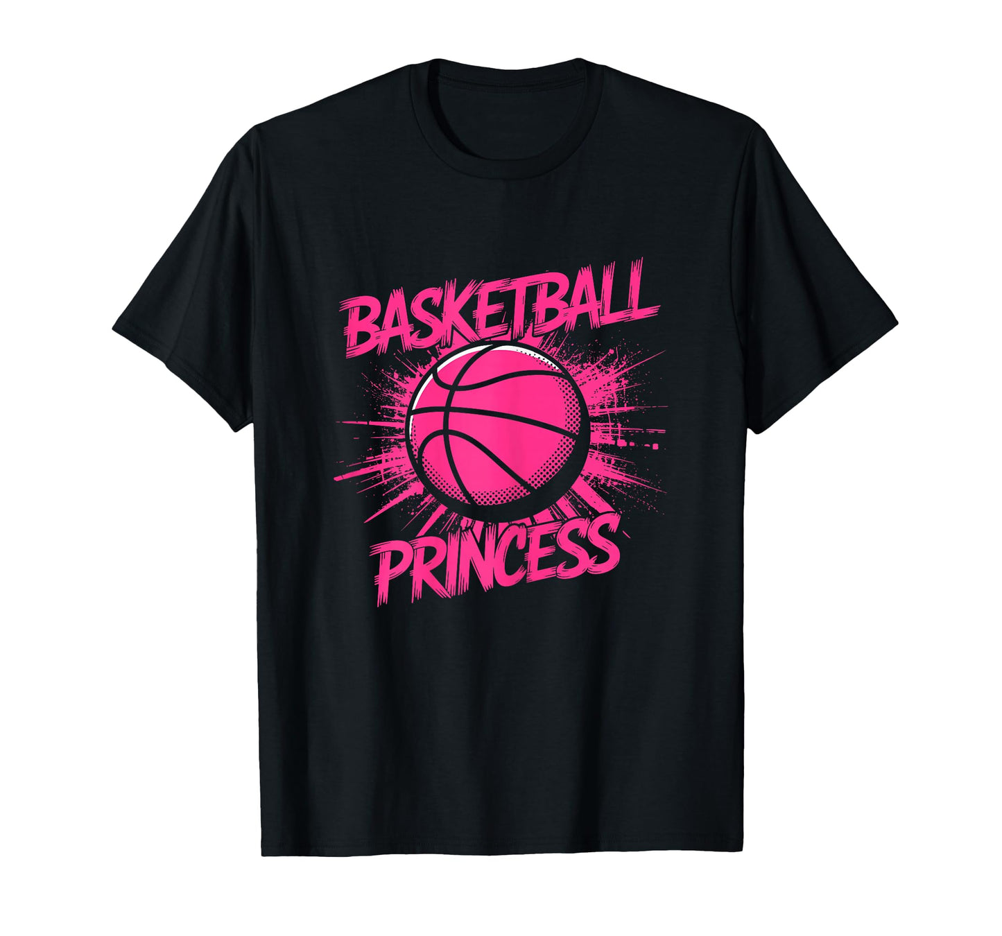 Basketball Princess Girl T-Shirt