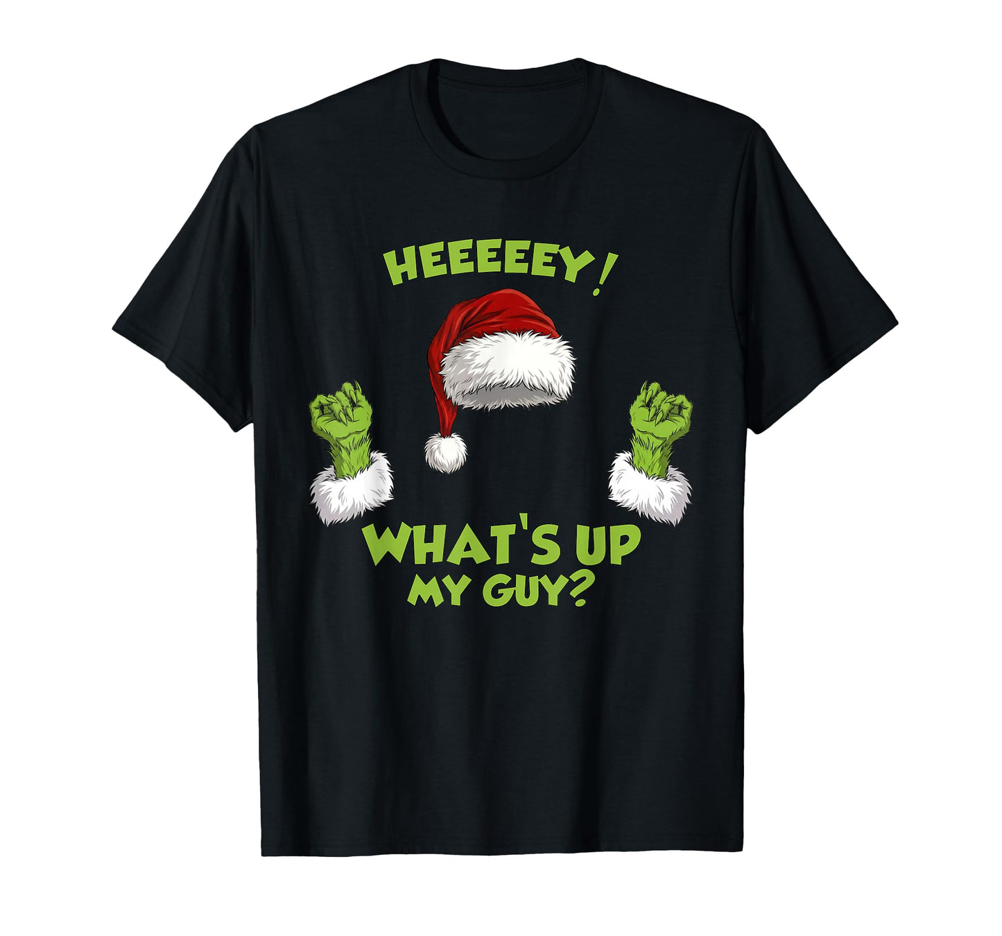 Funny What's Up My Guy Meme Xmas Christmas T-Shirt