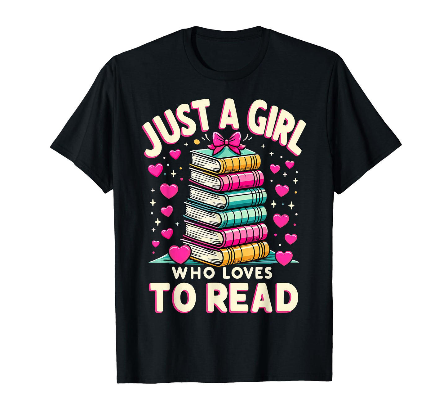 Bookworm Just A Girl Who Loves to Read T-Shirt