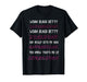Woah Black Betty Clonazepam Woah Black Betty Diazepam T-Shirt