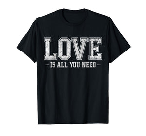 Love is All You Need Distressed T-Shirt