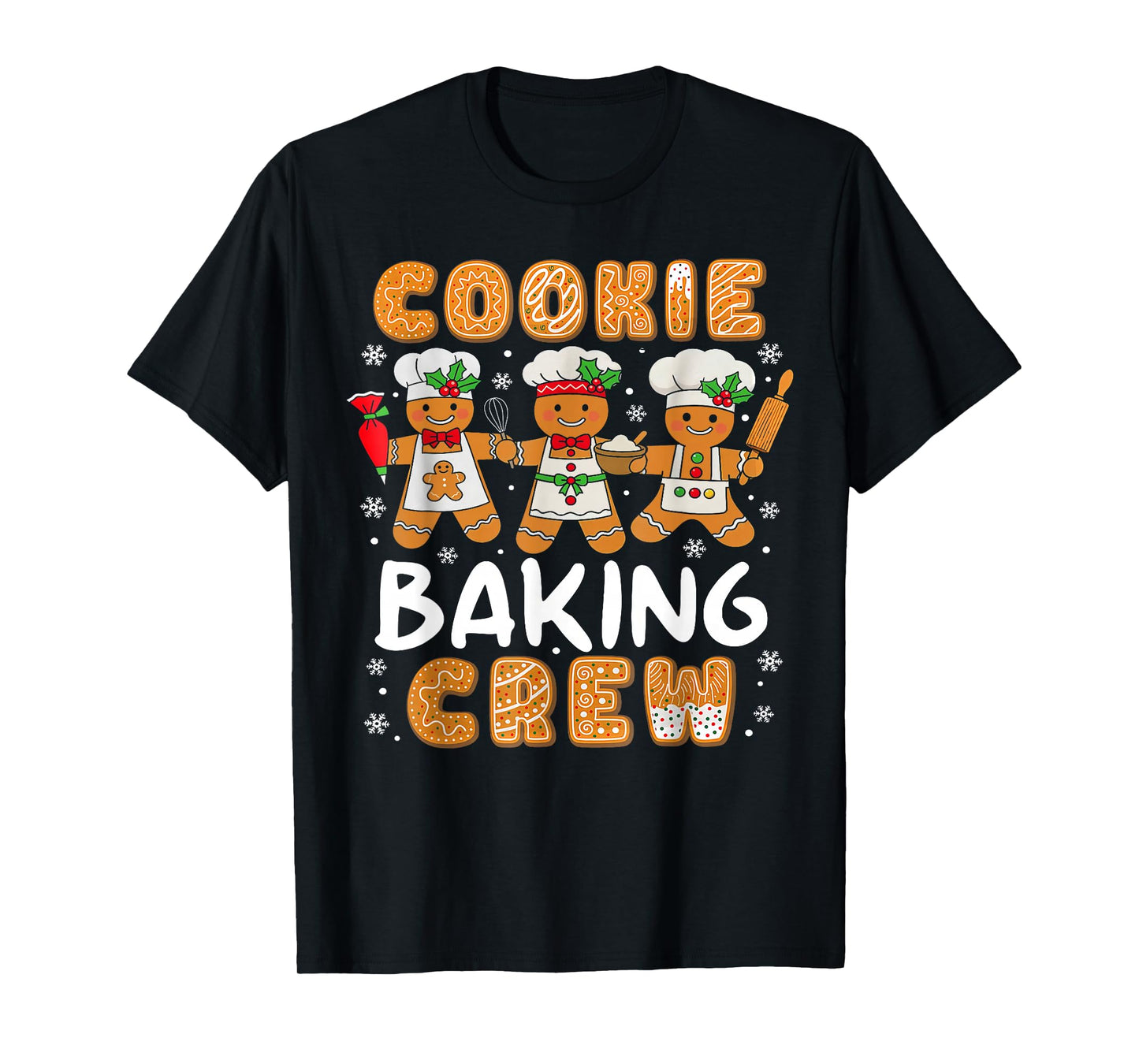 Christmas Cookie Baking Crew Cookie Crew Family Christmas T-Shirt